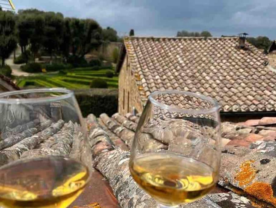 Brunhouse Villa San Quirico d'Orcia Luaran gambar