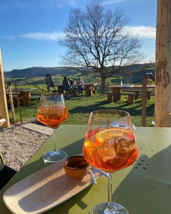 Brunhouse Villa San Quirico d'Orcia Luaran gambar
