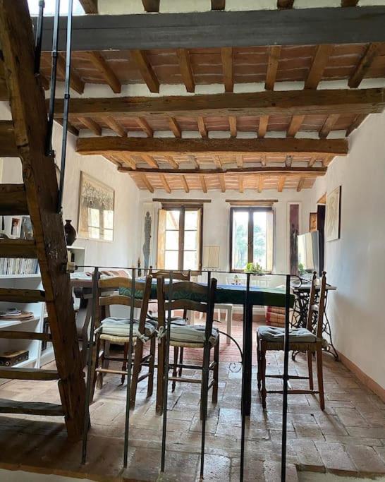 Brunhouse Villa San Quirico d'Orcia Luaran gambar