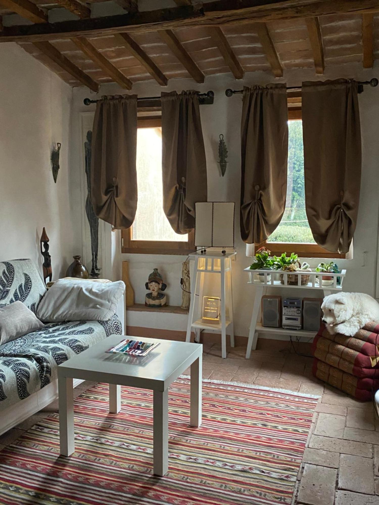 Brunhouse Villa San Quirico d'Orcia Luaran gambar
